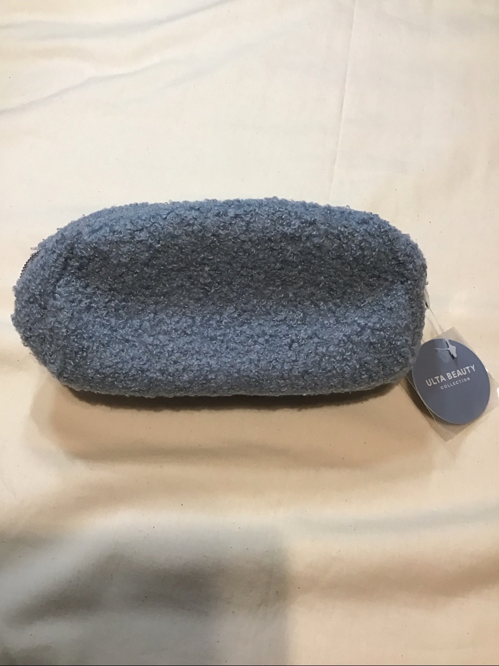 Ulta Sherpa cosmetic bag, NWT